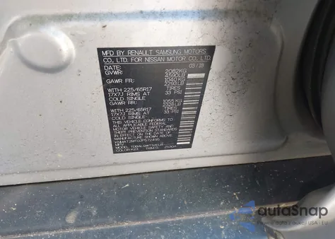 2018 Nissan Rogue Sv from USA, damaged, VIN KNMAT2MT0JP572495